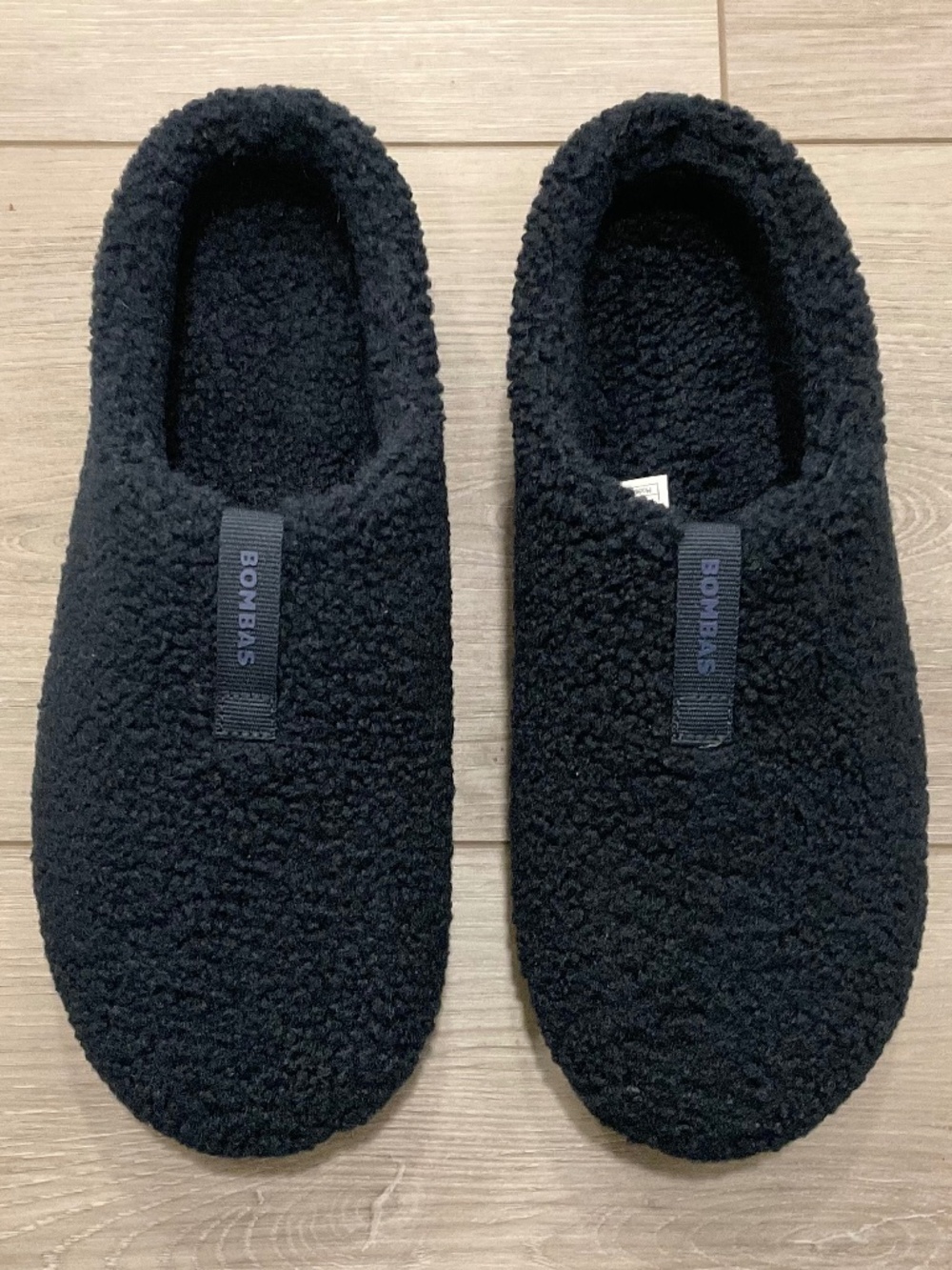 BOMBAS Men's Sunday Slipper Navy Blue Size 9 NEW